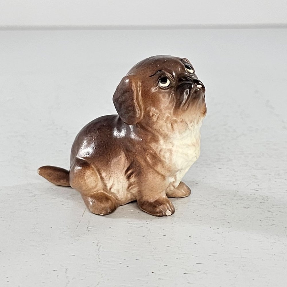 Hagen Renaker DW Choo Choo Pekingese Figurine Designer Workshop Dog *Flaw*